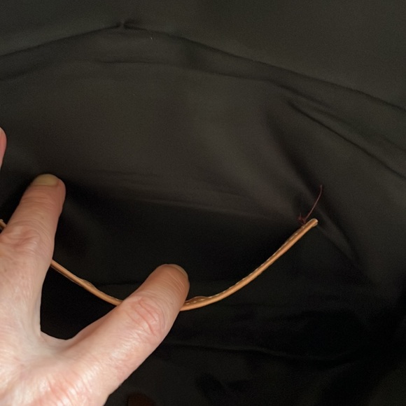 Gorgeous tan genuine, leather handwoven envelope clutch bag 12”x7” - Picture 12 of 12